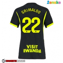 Ženske Nogometnih dresov Atletico Madrid Alejandro Grimaldo #22 Gostujoči 2026-27 Kratki rokavi